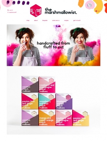 eCommerce website: the marshmallowist