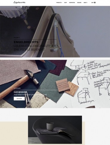 eCommerce website: Engelbrechts