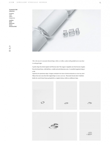 eCommerce website: JEM