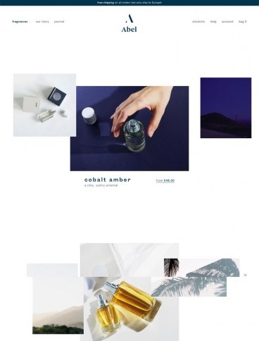eCommerce website: Abel