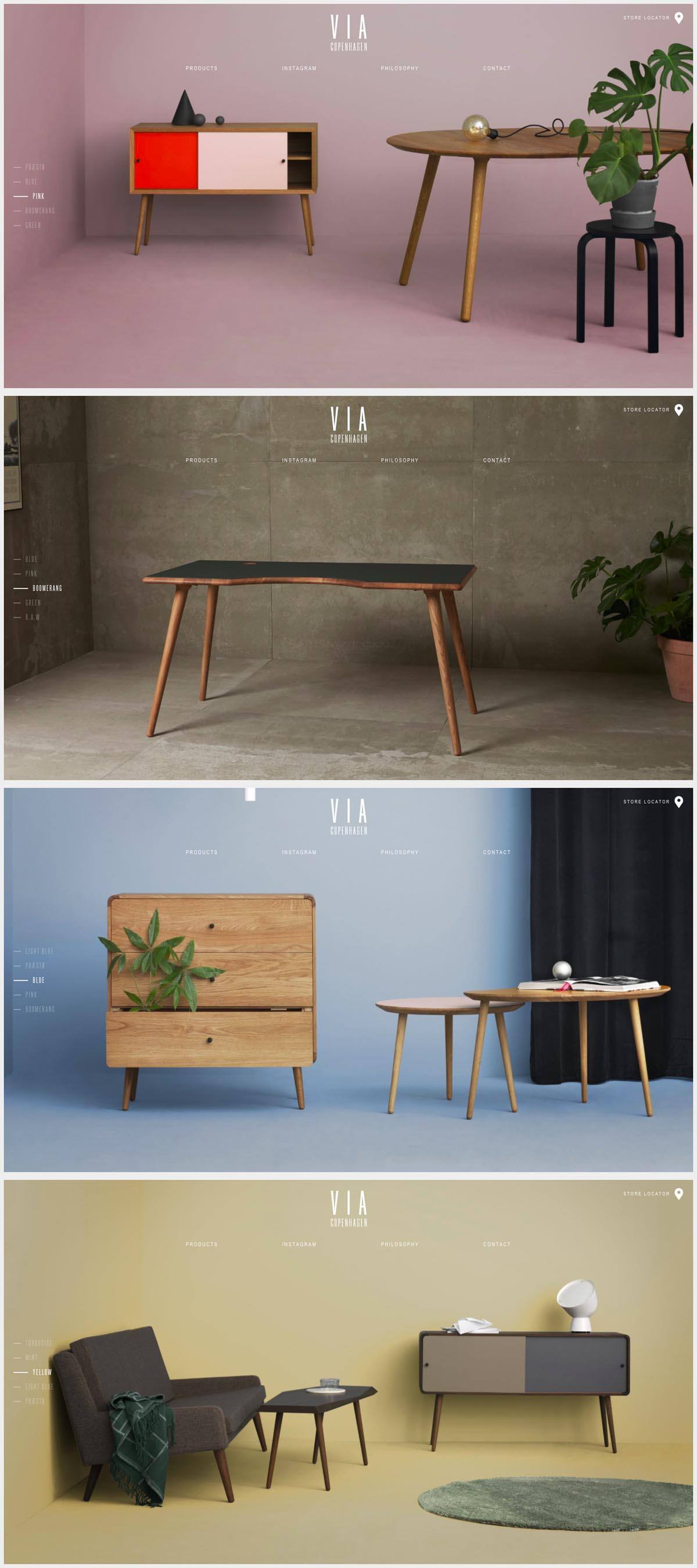 eCommerce website: VIA Copenhagen