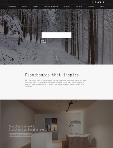 eCommerce website: pur natur