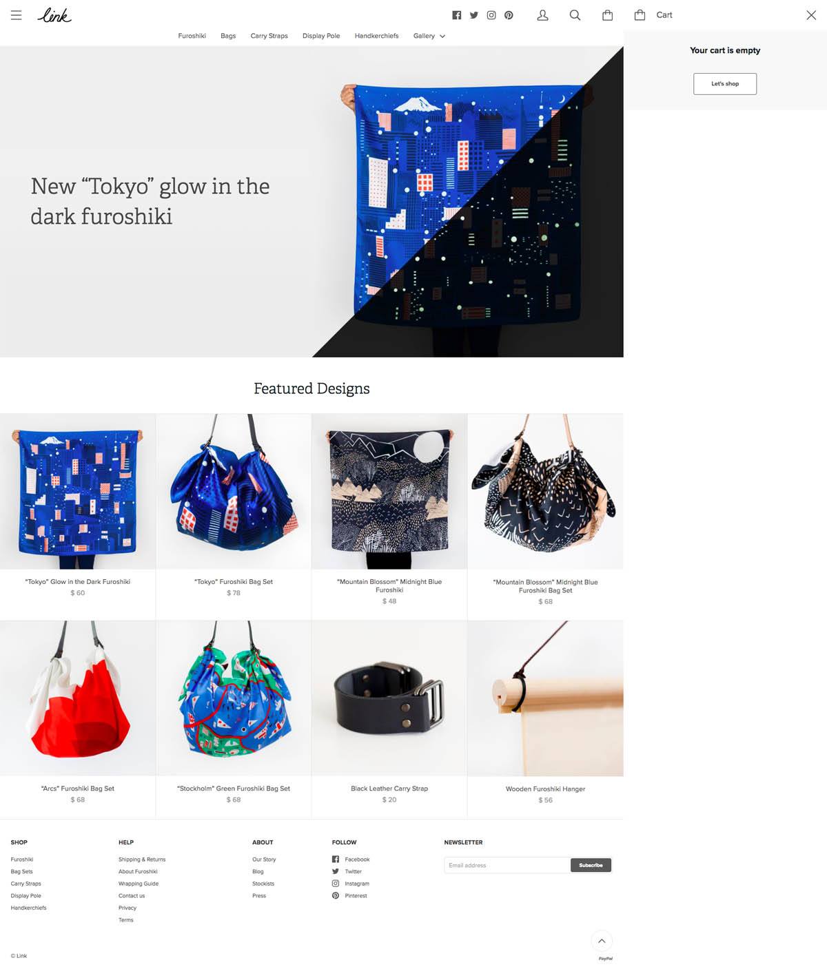 eCommerce website: LINK