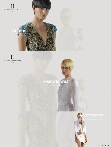 eCommerce website: Olivier Lapidus