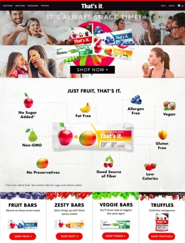 eCommerce website: That’s it.