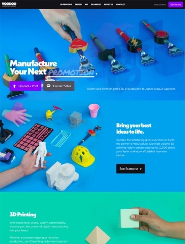 eCommerce website: Voodoo Manufacturing