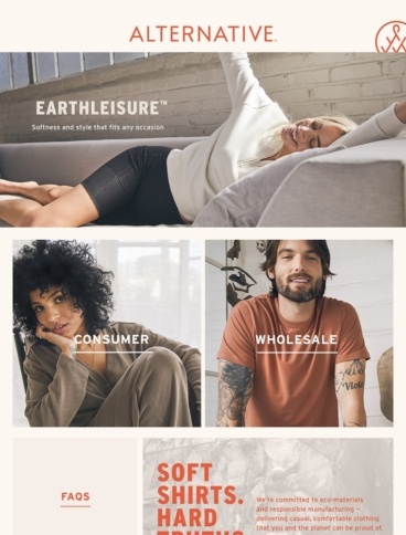 eCommerce website: Alternative