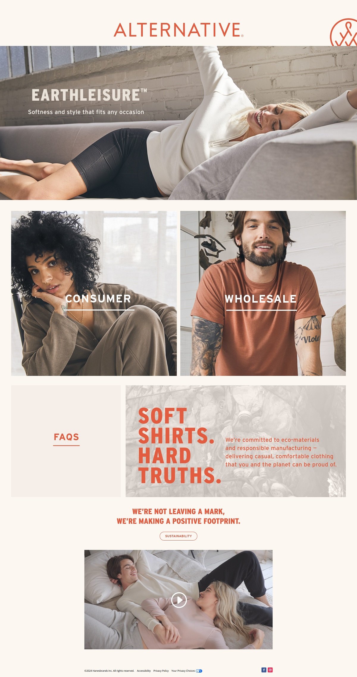 eCommerce website: Alternative