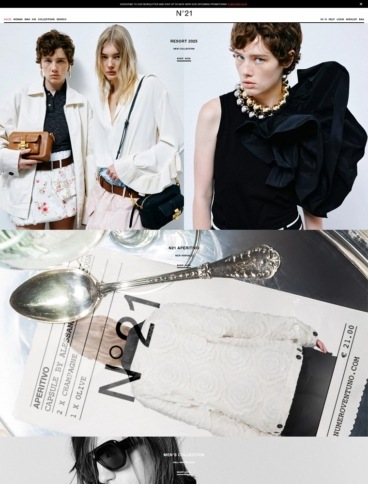 eCommerce website: N21