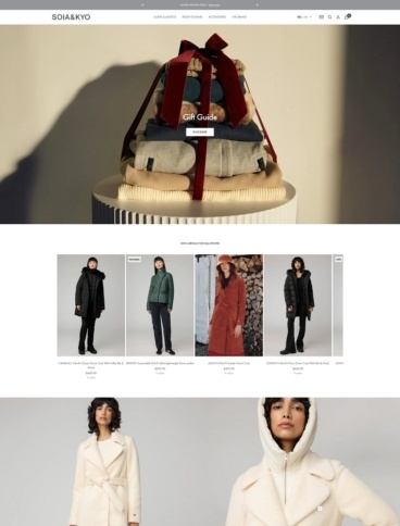 eCommerce website: Soia & Kyo