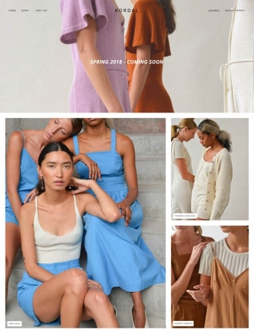 eCommerce website: Kordal