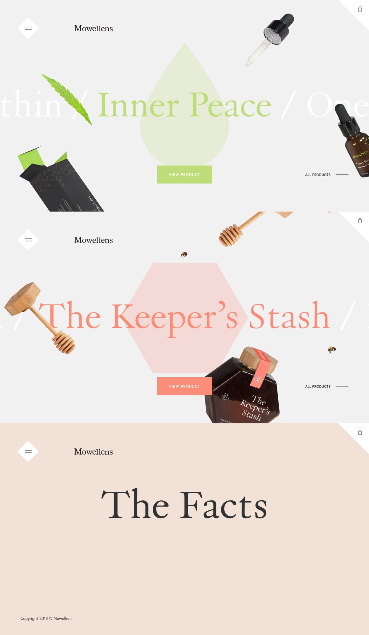 eCommerce website: Mowellens