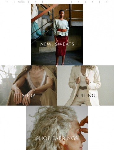 eCommerce website: Rachel Comey