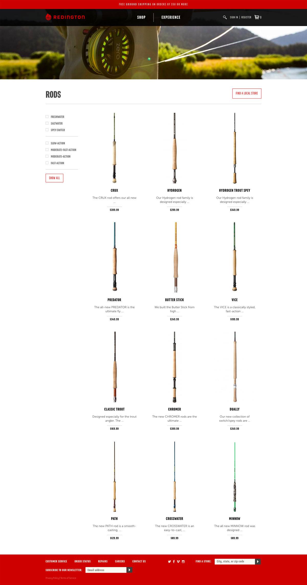 eCommerce website: Redington