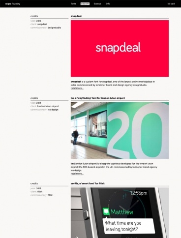 eCommerce website: atipo