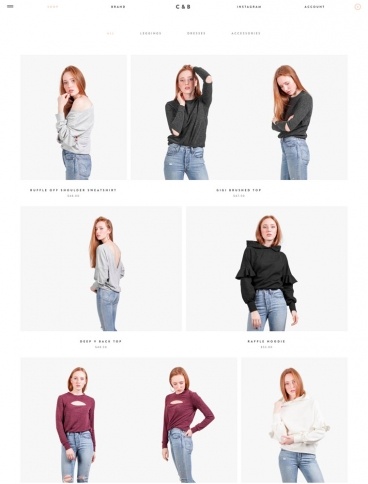 eCommerce website: Cute+Broke