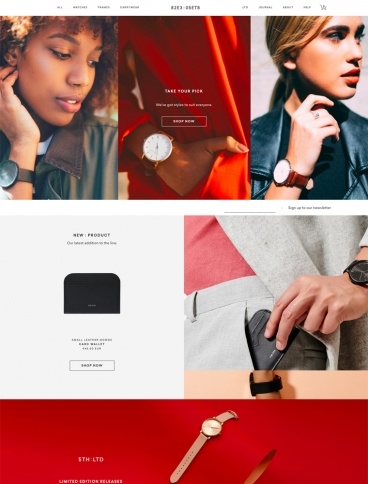 eCommerce website: The 5TH