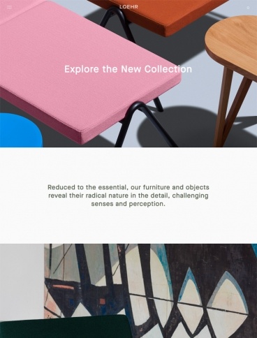 eCommerce website: Loehr