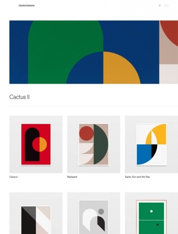 eCommerce website: Quadra Collective