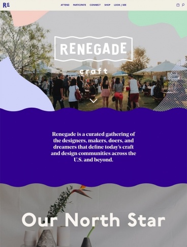 eCommerce website: Renegade Craft