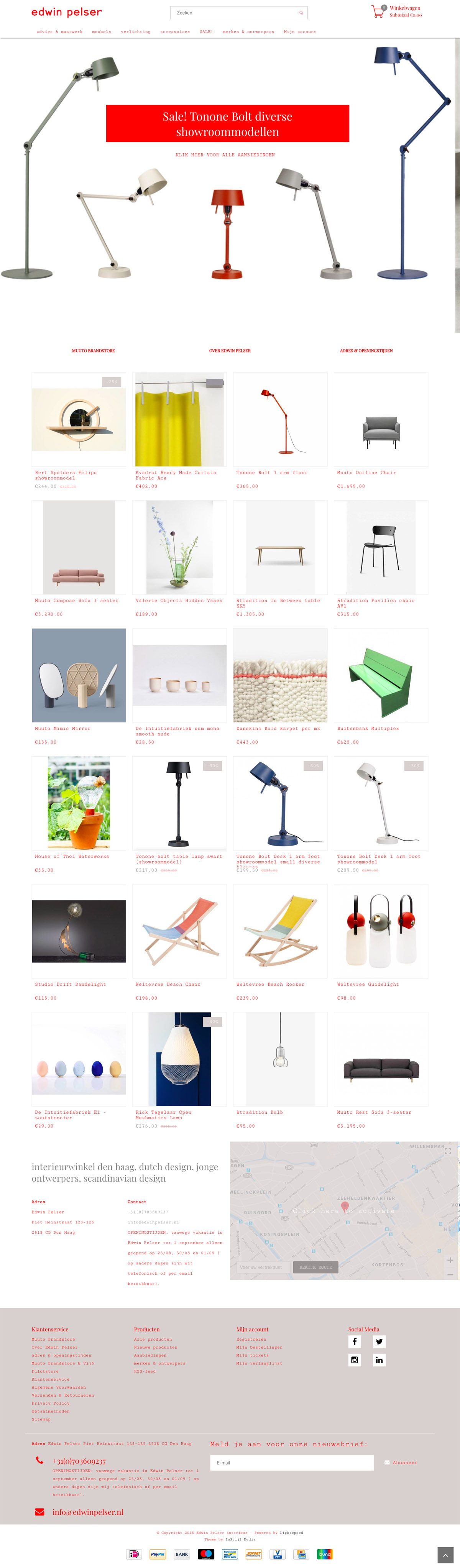 eCommerce website: edwin pelser