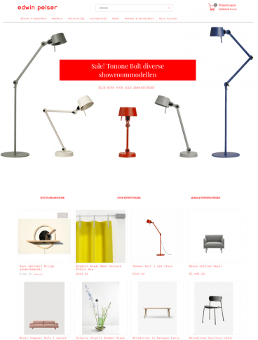 eCommerce website: edwin pelser