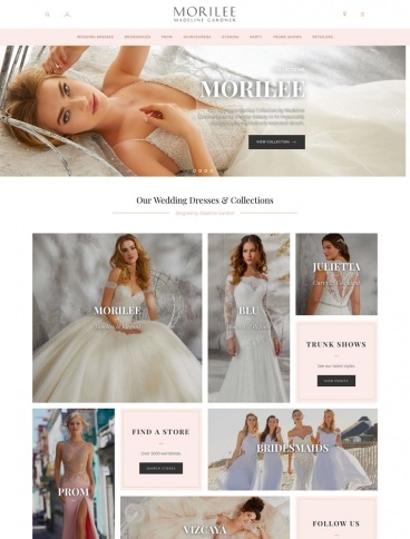 eCommerce website: Morilee