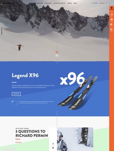 eCommerce website: Dynastar