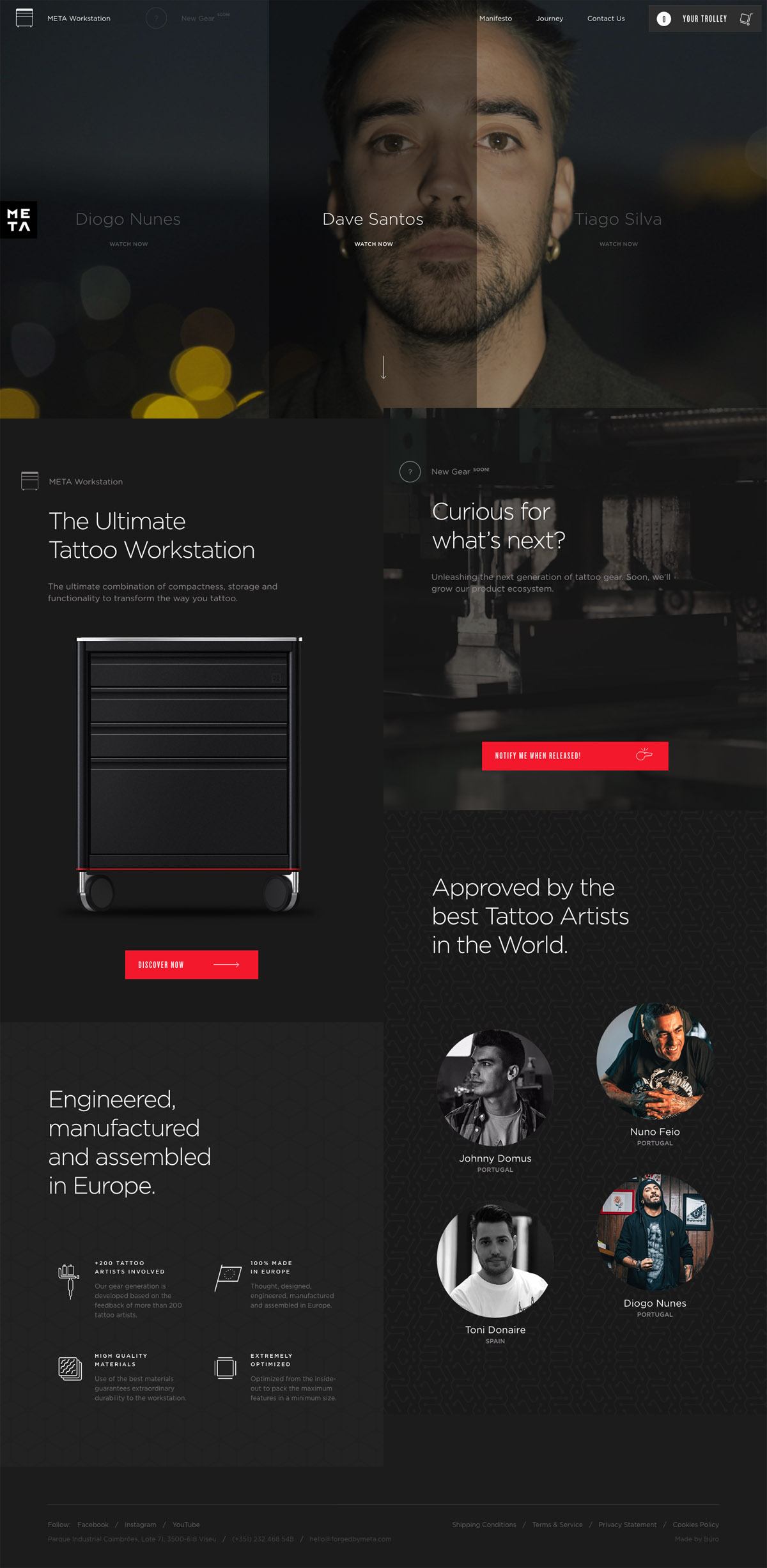 eCommerce website: Forged by Meta