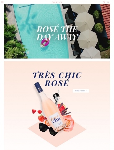 eCommerce website: Le Grand Courtage