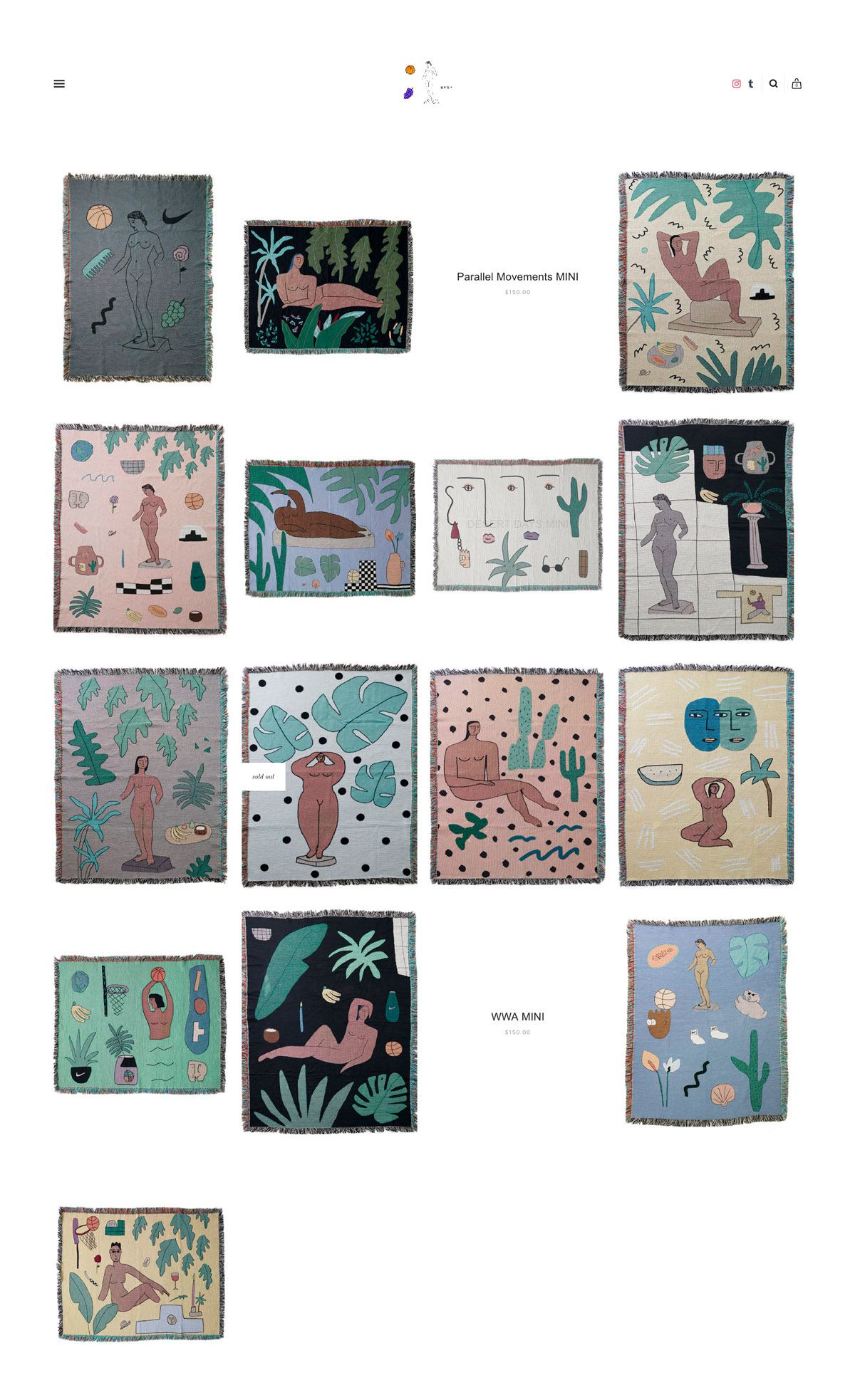 eCommerce website: BFGF