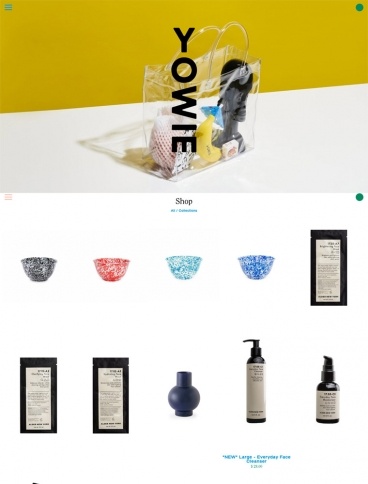 eCommerce website: YOWIE