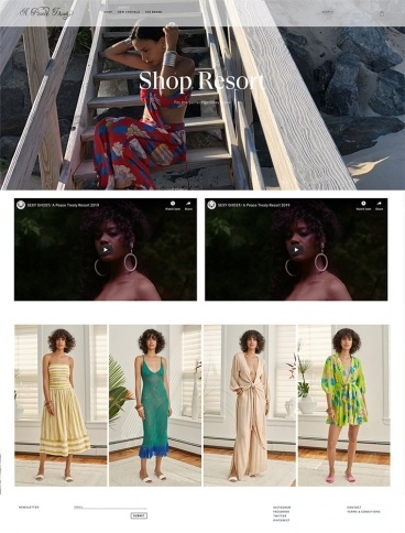 eCommerce website: A Peace Treaty