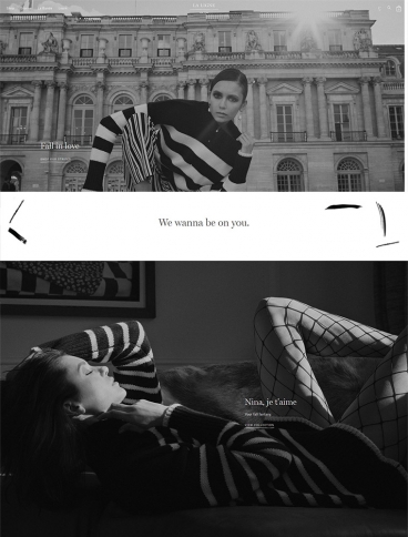 eCommerce website: La Ligne