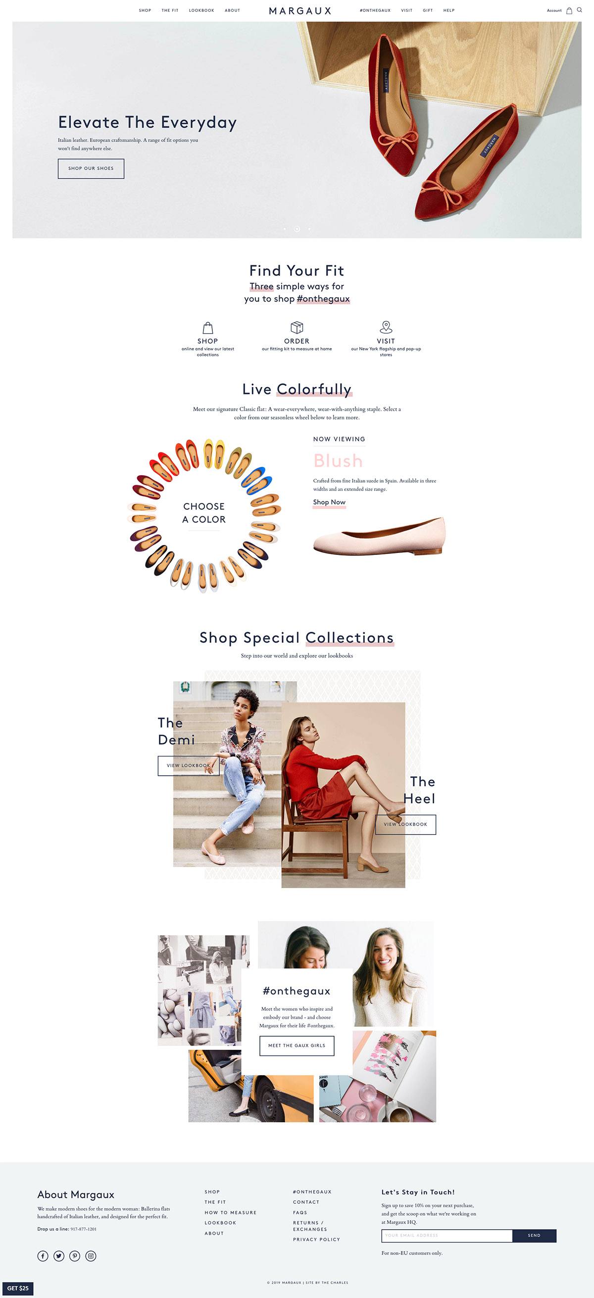 eCommerce website: Margaux