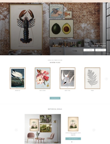 eCommerce website: The Dybdahl Co.