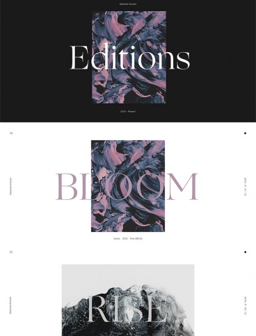 eCommerce website: Editions