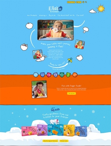 eCommerce website: Ella’s Kitchen