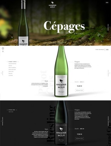 eCommerce website: Hinderer and Wolff