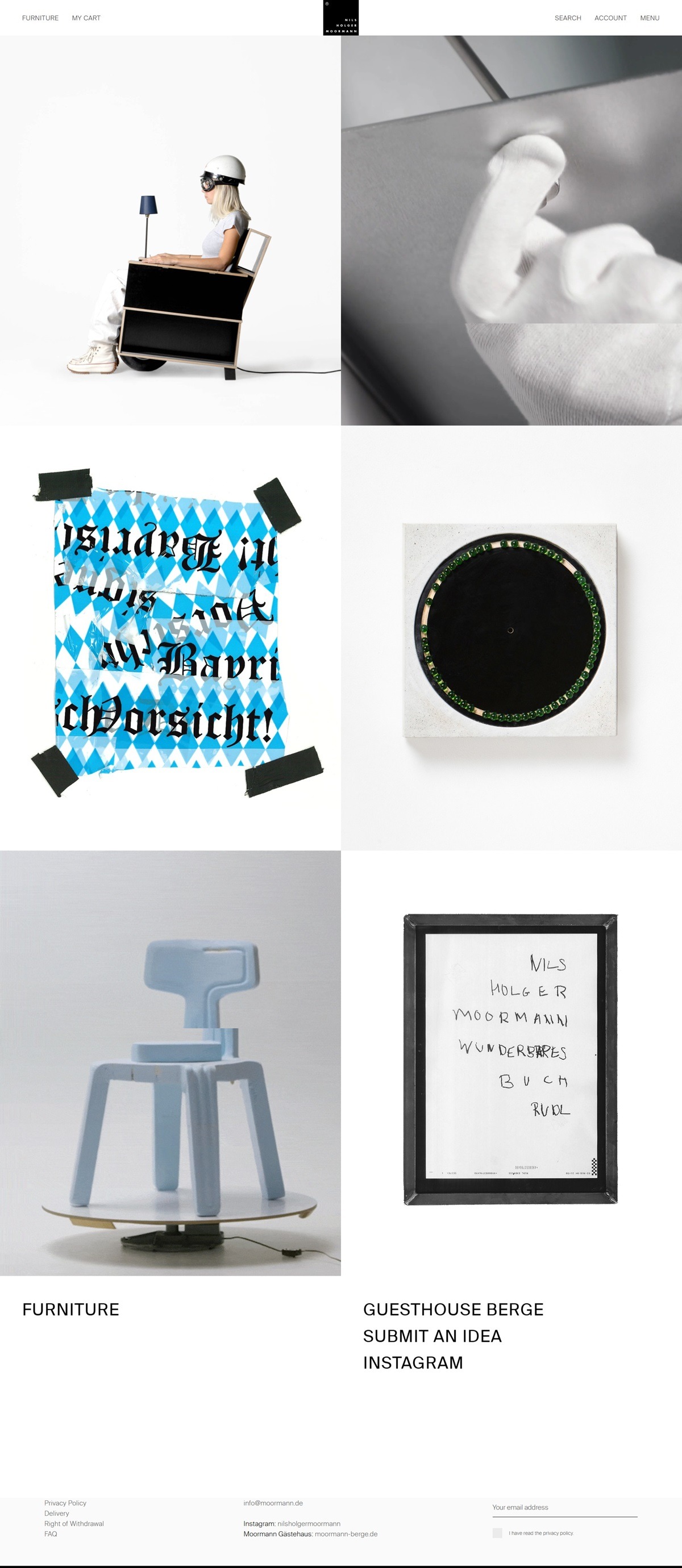 eCommerce website: Nils Holger MOORMANN