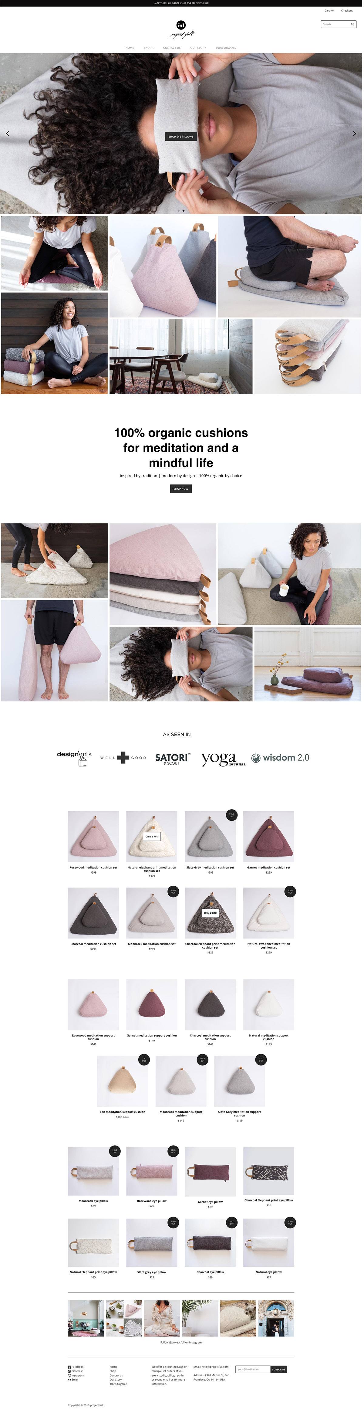 eCommerce website: Project Full