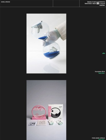 eCommerce website: Daniel Arsham Shop