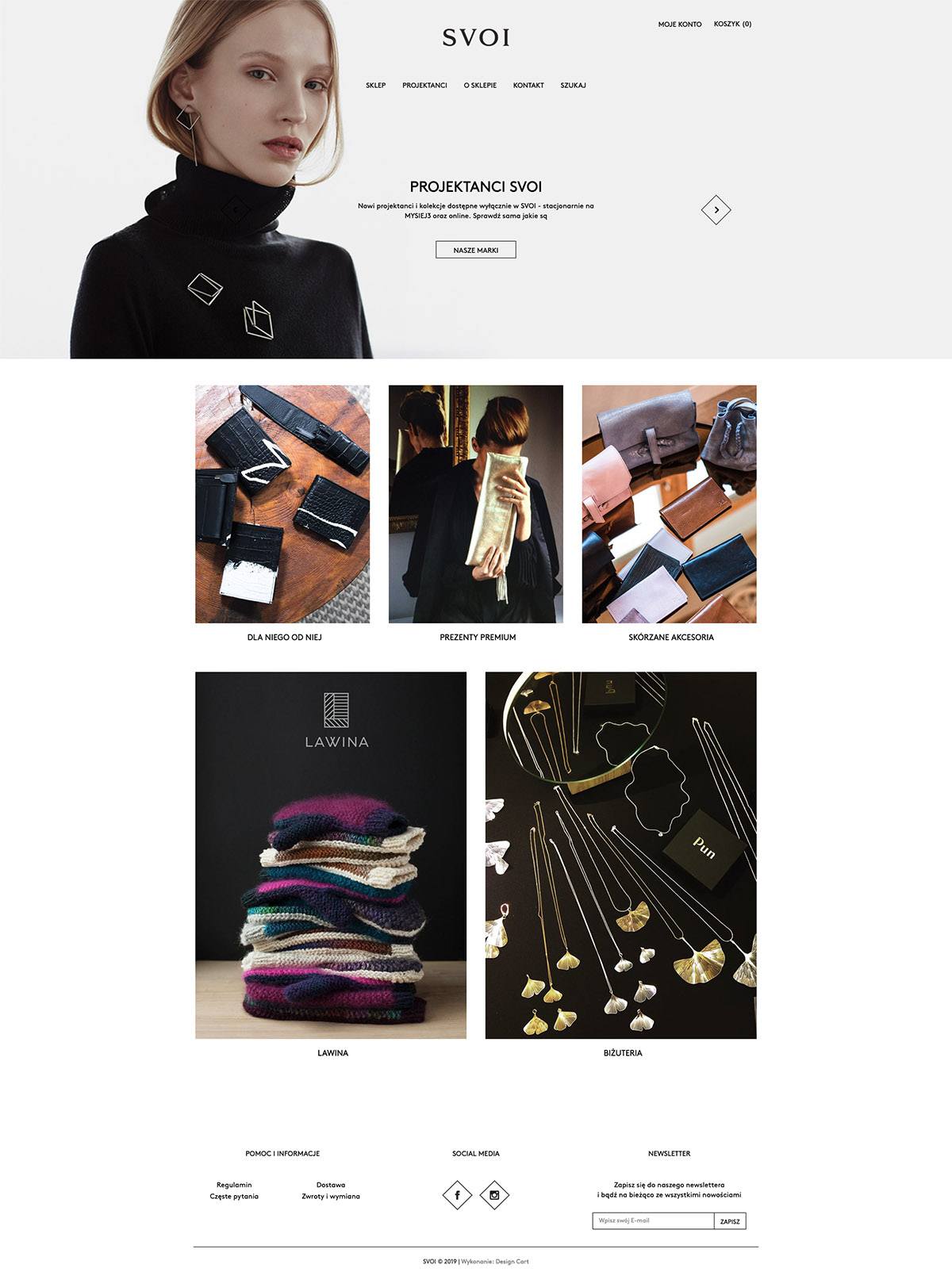 eCommerce website: SVOI