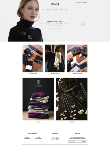 eCommerce website: SVOI