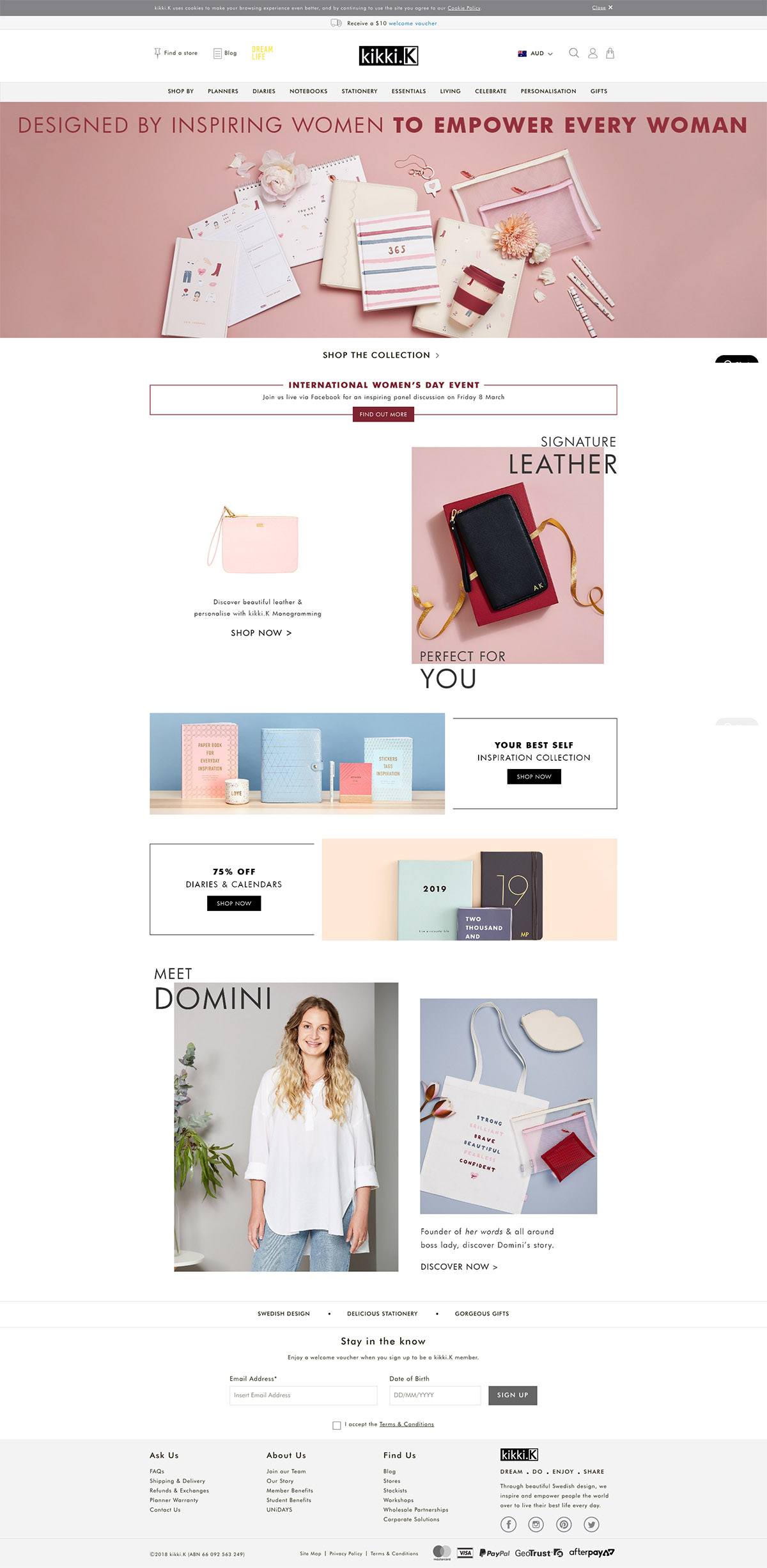 eCommerce website: kikkiK