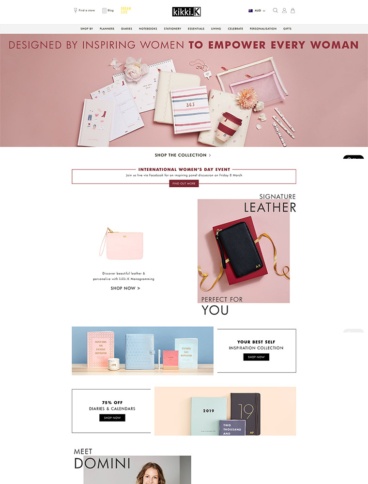 eCommerce website: kikkiK