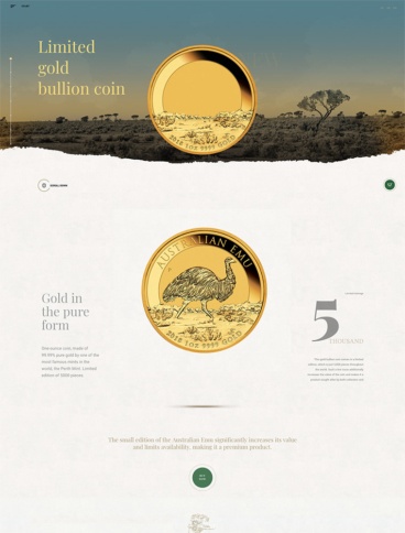 eCommerce website: Australian Emu