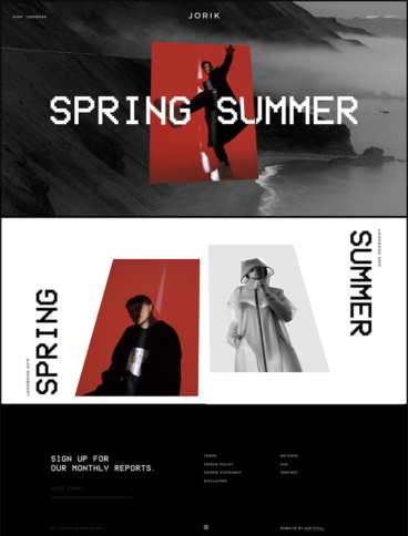 eCommerce website: Jorik