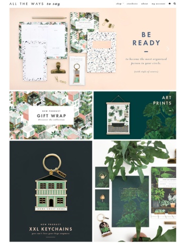 eCommerce website: All the ways to say