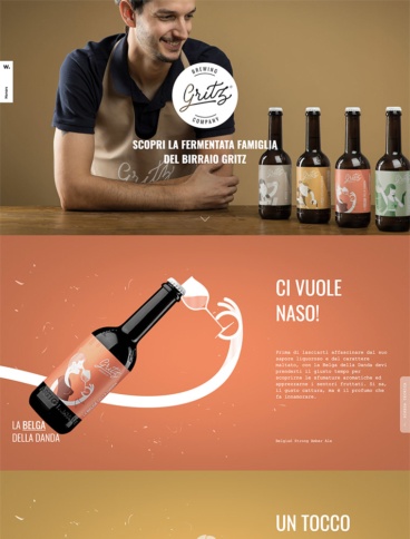 eCommerce website: Gritz